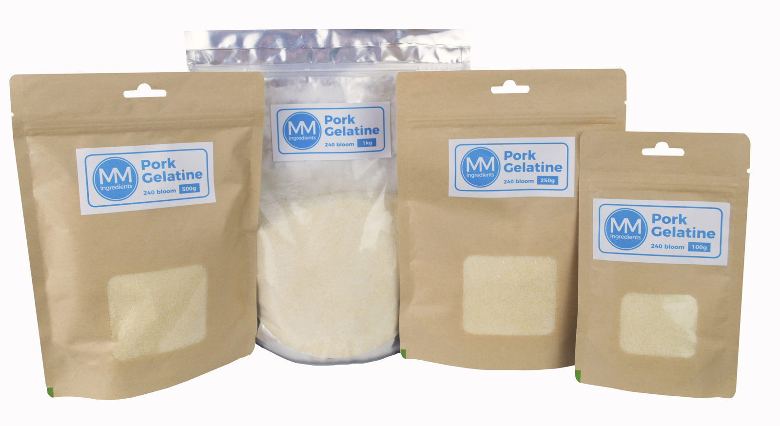 Pork Gelatine Powder 240 Bloom - MM Ingredients