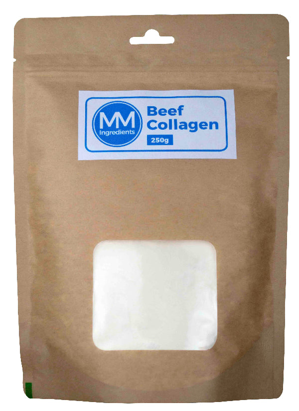 Beef collagen pouch 250g from MM Ingredients