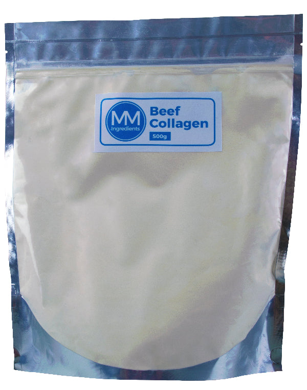 Package of Beef collagen powder from MM Ingredients