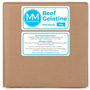 Beef Gelatine 5kg 240 Bloom