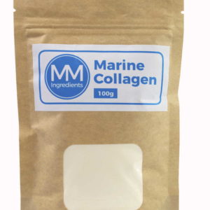 A pouch of pure, natural protein marine collagen 100g